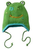 Joobles Organic Babyイヤーフラップキャップ – Flop the Frog ( 0 – 12ヶ月)