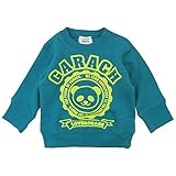 【秋冬物】 GARACH(ギャラッチ) 裏毛GARACHパンダPtトレーナー 95cm /BU NO.AH-531616