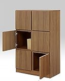 ラック シェルフ 74cm幅3段 ブラウン 完成品 国産品 日本製