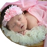 miugleベビーレースヘッドバンドヘアリボンターバンヘッドラップ乳児幼児女の子ヘアバンド