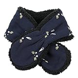 【ノーブランド品】ベビー・キッズ ネックウォーマー ラビット うさぎ ネイビー