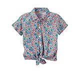 Carter 's Baby Girls ' Floral Tie Front Top