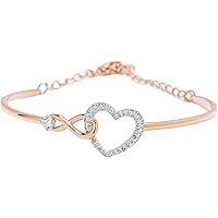 スワロフスキー　ブレスレット　Baron ローズゴールド　正規品　極美品　箱付 スワロフスキー SWAROVSKI ブレスレット Matrix Tennis bracelet