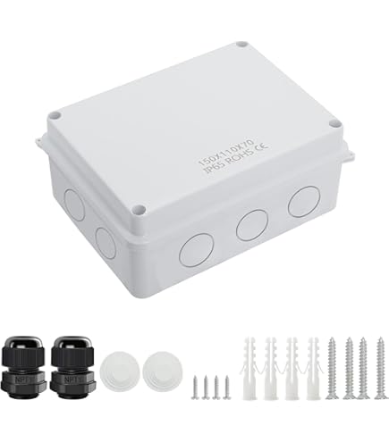 WAGO 2er Set Anschlussdosen IPX8 - Wasserdicht Für Außenbereich