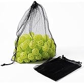 野球 バッティング 練習用 ボール 穴あきボール (直径42mm 30個 or 60個入り) 専用メッシュバッグ付き トレーニングボール 軽い 室内練習 おもちゃ 野球ボール