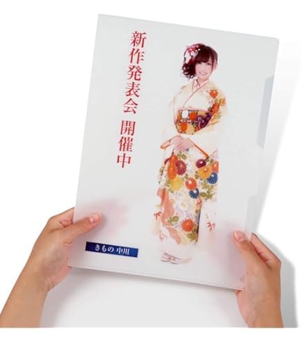 Amazon | 中川製作所 オンデマンドクリアーホルダー A4 100枚 | クリア