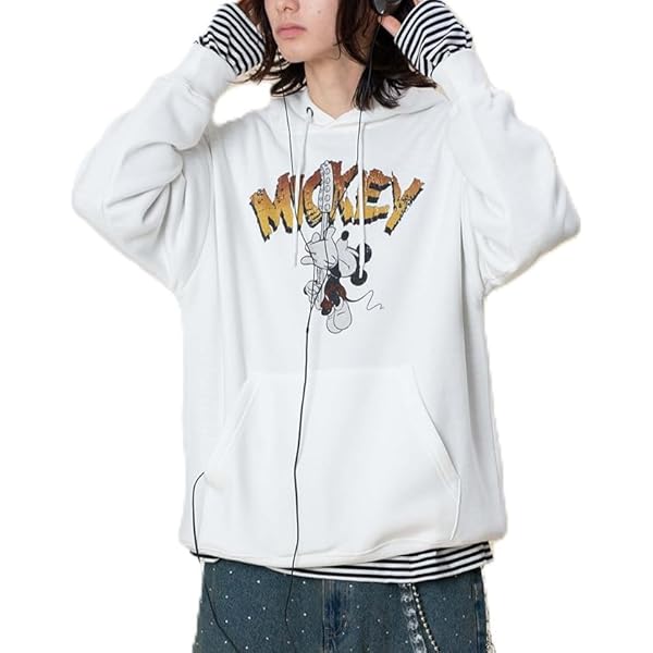 Amazon.co.jp: 吉野北人 着用同型 スウェットシャツ ミッキー稀少