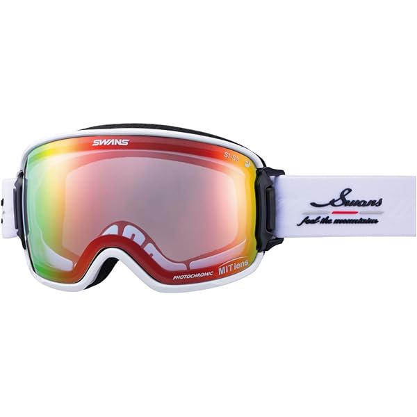 Amazon | [ダイス] 日本製 スノーゴーグル BANK バンク 調光 ミラー