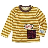 CHILD CHAMP(チャイルド チャンプ) 接結天竺ボーダー長袖Tシャツ 110cm /マスタード NO.C-86143109
