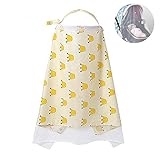 SAM&co (サムアンドコー) 授乳ケープ ベビーカーの虫除けになる 多機能 高級コットン使用 ワイヤー入り クラウン