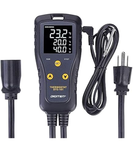 Amazon.co.jp: DIGITEN温度コントローラーDTC151デジタル Amazon.co.jp: DIGITEN温度コントローラーDTC151デジタル