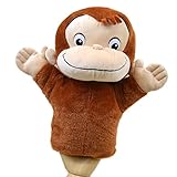 おさるのジョージ(キュリアスジョージ) グッズ パペットぬいぐるみ バースデー ひとまねこざる 誕生日 絵本 サル pzk-6679