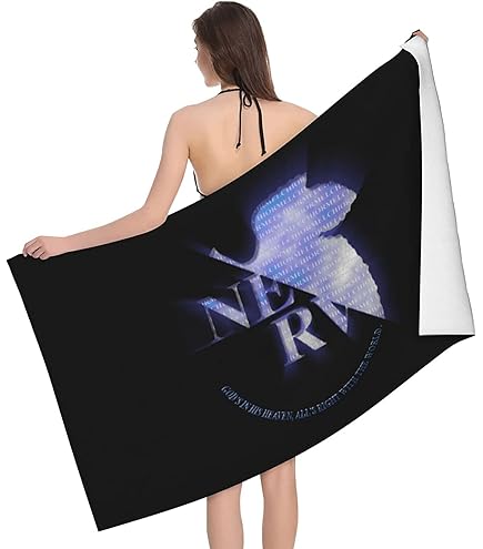 Amazon｜新世紀エヴァンゲリオン バスタオル マイクロファイバー 吸水