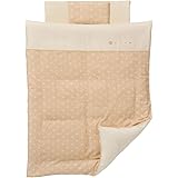 Babyshower 届いて洗わずすぐ使える ベビー布団１１点セット 70×120cm (星) 日本製 オーガニックコットン 洗える ダブルガーゼ