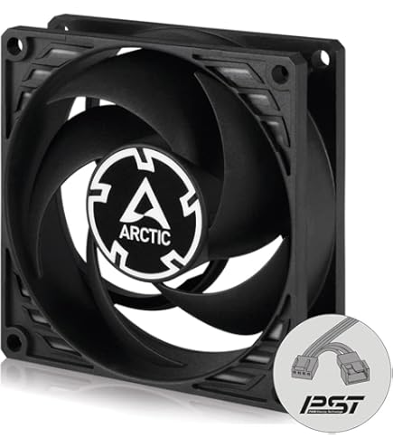 Amazon.co.jp: ARCTIC P8 Max - PCファン、高性能80mmケース