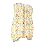 Lovoski 赤ちゃん　ベビー　ソフト　コットン　寝袋　スリーパー　スリーピングバッグ　アンチキック　睡眠バッグ　全4サイズ4色 - パターン1, 90