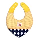 baby ampersand 女児1Ｐデザインスタイ　イエロー　90cm