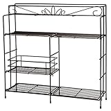 コシオカ産業 コンロサイドスパイスラック ブラウン