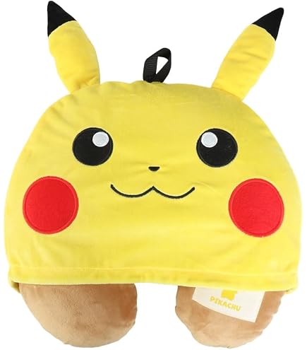 Amazon.co.jp: ポケモンセンターオリジナル フード付きネックピロー