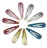 (ビグッド)Bigood パッチン ヘアピン 10点セット かわいい ベビー 女の子 キッズ ヘアクリップ 髪留め 髪飾り ヘアアクセサリー（タイプA）