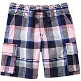 ジンボリー GYMBOREE/ プラッドカーゴショーツ パシフィックプラッド ボトムスショートパンツ 6～12ヶ月【並行輸入】