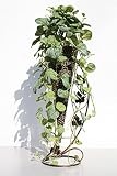 インテリアグリーン人工観葉植物・ミントパイン、スタンドアイアンタイプ、光触媒製品