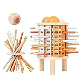 TAKEY木製バランススティック スティックボードゲーム ボードゲーム 木のおもちゃ ゲーム 棒引きゲーム 子供も大人も老若男女楽しめる