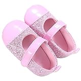 Domybest ベビーシューズ　革　ファーストシューズ 女の子　秋　キラキラ　柔らかい　オシャレ キッズ 赤ちゃん　子供　祝い お出かけ 日常生活