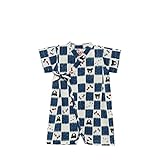 ミキハウス ダブルビー (MIKIHOUSE DOUBLE_B) 甚平オール 62-7501-847 F 白