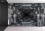 wall26 自己粘着式壁紙 大型壁面シリーズ 100"x144" WMR-WP-X-D687-100x24x6