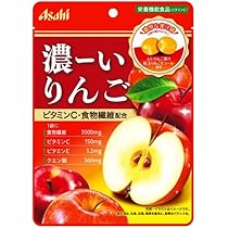 Amazon.co.jp: アサヒ 濃ーいりんご 80g : 食品・飲料・お酒