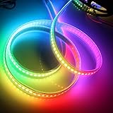 アドレス可能なDC5V 5050 RGB ledピクセルストリップ1m 144LED / m 防水 144pixels / M WS2812B