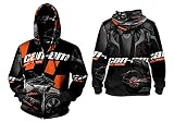 BRP Can - Am Spyder Motorcycle Fullprint昇華サイズSに3 x l (ジッパーMan , Small )