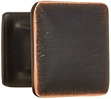 Atlas Homewares 322-VB 1.25-Inch Alcott Square Knob from the Alcott Collection, Venetian Bronze by A