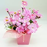 光触媒 桜造花アレンジ 日本アレンジ S-03