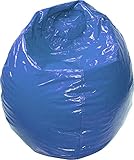 Gold Medal 30008409204 Small Wet Look Vinyl Bean Bag for Children, Blue [並行輸入品]