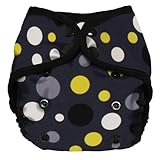 Planet Wise Diaper Cover, Bumble Dot, Size 1 by Planet Wise