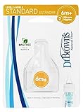 Dr. Browns Natural Flow Level 3 Standard Nipple - 4 Nipples by Dr. Brown's