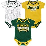 NCAA新生児" Playmaker " 3piece Onesie Set グリーン