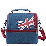 Fashionable Lunch Bag Lnsulated Cooler Container Adjustable Tote Shoulder Straps for Men Women [並行輸入