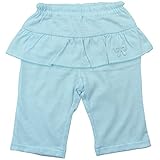 【春物】(日本製) Pample Mousse(パンプルムース) 天竺フリルレース付き7分丈パンツ 90cm /PK NO.DP-61304