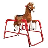 Rockin' Rider Lucky Talking Plush Spring Horse [並行輸入品]