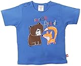 Zutano Baby Boys ' Forest Friends Tee ( Baby ) – Periwinkle カラー: ブルー