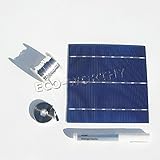 ECO-WORTHY DIY 20個 ソーラー 156*156mm 4.3Wごと セル ソーラーパネル DIY用 Aクラス