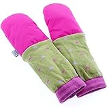 mimiTENS Classic Long Sleeve Warm Winter Mittens (Size 3-4, Pink) by mimiTENS