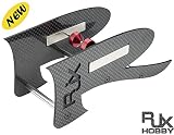 RJX カーボンファイバー製 プロペラバランサー￤ DIY RC クワッドローター FPV ヘリドローン用 (レッド)
