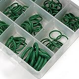 Merssavo 270pcs品揃えキット車HNBR A / Cシステム空調Oリングシールセットツール