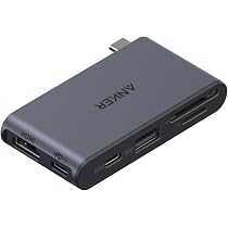 Amazon | Anker Nano USB-C ハブ (6-in-1, 5Gbps) | 最大4K 最大85W