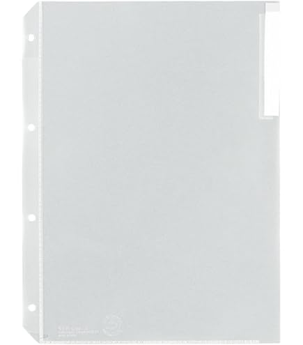 Amazon | プラス クリアホルダー 4穴 FL-153HO A4 88-153 | クリア