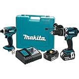 Makita XT218MB 18V LXT® Lithium-Ion Cordless 2-Pc. Combo Kit (4.0Ah) [並行輸入品]